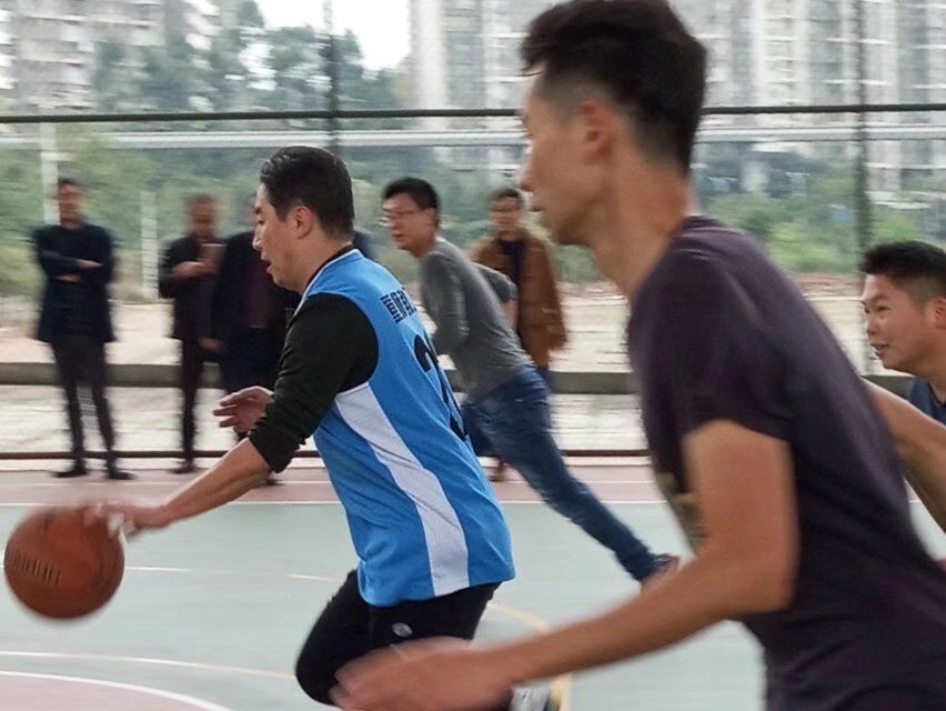 国培2017学员与加拿大28预测网篮球友谊赛